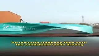 DO THIS WHEN YOUR WINDSHIELD IS BLOCKED WHILE DRIVING