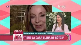 Adriana Barrientos atacó a Viviana Nunes: 
