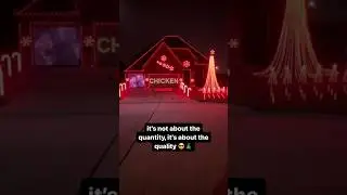 This hause decoration went WILD 😜 #christmas #decoration #snow #winter #shorts #foryou #fyp #yt #1k
