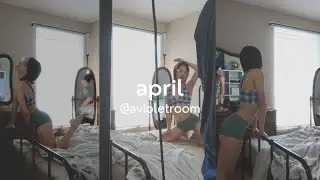 Spring Lifestyle Photoshoot, BTS Bedroom Posing Flow - Adrienne Violet
