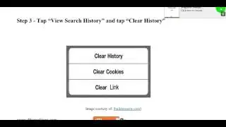 Clear Google Search History