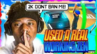 I used the first working Zen in NBA 2K22 and couldn’t miss a shot! (Please don’t ban me 2K)