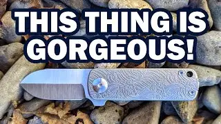 Urban EDC Supply Monaco (Prototype) - Jens Anso - Unboxing and Overview - Titanium Pocket Knife