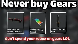 Is it worth buying Roblox gears now?