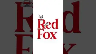 Red Fox logo design 🥰 #graphicdesgin #art #adobeillustrator #logo #logodesign