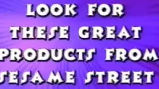 Look For These Great Products From Sesame Street (1998)