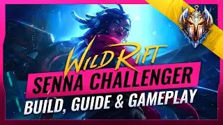 SENNA is BROKEN - CHALLENGER Guide + Build & Gameplay - Wild Rift (LoL Mobile)