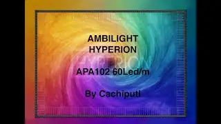 Ambilight Hyperion APA102 Raspberry Pi 3 LibreElec