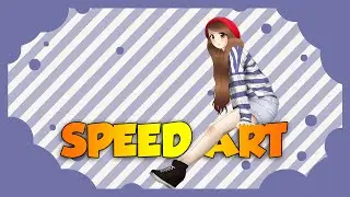Speed Art #14 - Human Anatomy & Perspective Research!
