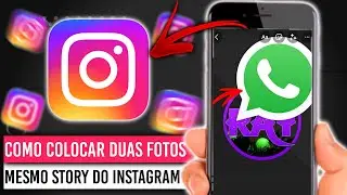 Como colocar duas fotos no stories do Instagram