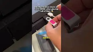 Little Kid’s PLAYSTATION stuck on SAFE MODE after GAME😱 