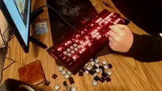 I BROKE MY KEYBOARD ON STREAM
