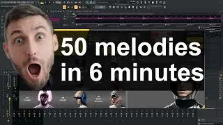How To Make 50 Good Sounding Melodies in 6 Minutes ( Easy ) - Pilot Plugins
