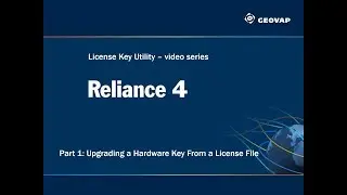 License Key Utility: Upgrading a hardware key from a license file