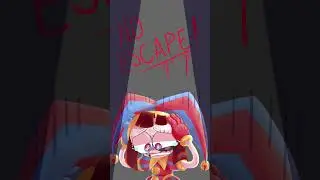 The Amazing Digital Circus | loop Animation 12fps | Pomni goes a lil insane #theamazingdigitalcircus