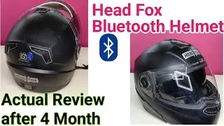 HEADFOX BLUETOOTH HELMET | Head Fox Bluetooth Helmet | Headfox N2 Smart Helmet Review | Review