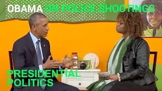 Obama Interview on Police Shootings - GloZell xoxo