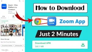 How to Download and Install zoom App on Android | zoom app download problem solve