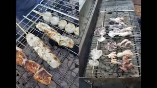 Ferraboli Planet Inox Charcoal Grill at Sydney Fish Markets