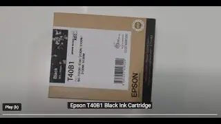 Epson T40B1 Black Ink Cartridge     