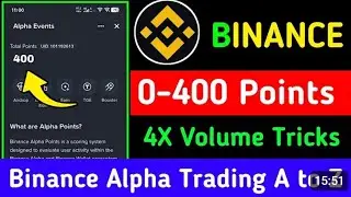 Binance Alpha Points Live Volume Trick | Get Extra Points Free | Stable Coins Transaction Fee issue