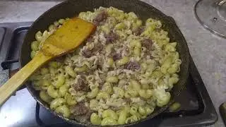 МАКАРОНЫ С ТУШЕНКОЙ