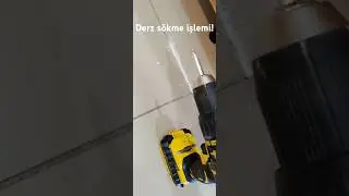 Matkapla derz döktük!