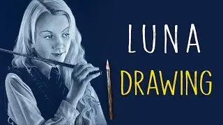 Luna Lovegood Drawing ⚡ Harry Potter Art
