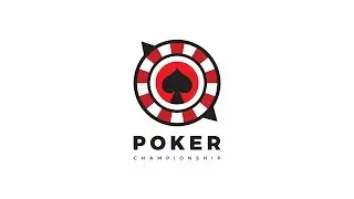 Poker Championship Logo Design in Adobe illustrator