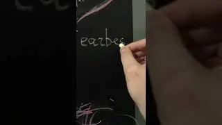 DIY Wall Stickers Removable Washable Chalkboard Blackboard Decals  -  BLACK