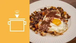 Silently Cooking - Leftover Hash - The BEST use for Thanksgiving Leftovers