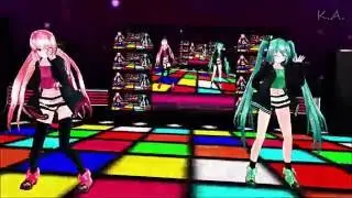 {MMD} Hatsune Miku x Megurine Luka- Ai Dee