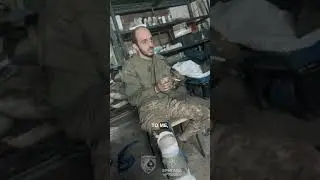 Russian soldier thanks Ukrainian warriors for saving his life on the battlefield #war #captured