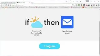 Setting up an IFTTT Account