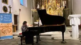 Robert Schumann, Arabesque, Op.18, Faina Lushtak, piano