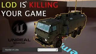 Don't use LOD in your mobile game in UE4/5