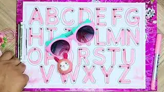 ABC for Kids | Alphabet writing for kids | A to Z | Write the alphabet along the dotted line