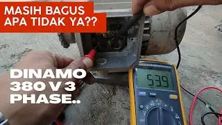 CARA MENGUKUR DINAMO/MOTOR 3 PHASE