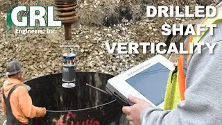 Drilled Shaft Radius, Volume and Verticality Services with SHAPE