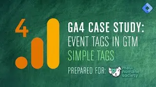 GA4 Case Study : Create Tags in GTM (Simple)