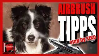 Airbrush tips: How I spray the perfect airbrush fur (beginner airbrush projects)