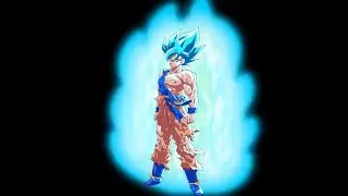 Super Saiyan Blue Aura Black Screen V1 *Unedited* (10 Minutes of Custom SFX) |500 Sub Special|