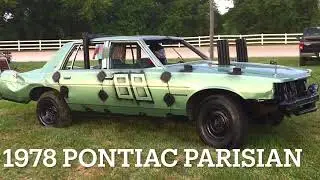Derby car build, 78 Pontiac Parisienne, won & rolled a guy!