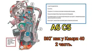 А6 С5. Вкг от Камри. 2 серия