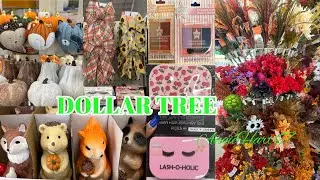 DOLLAR  TREE 🌳 FALL / HALLOWEEN DECOR and MAKEUP #fall2024