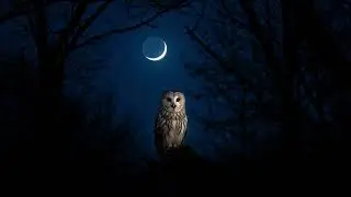 Hooting Owl Sound Effect | Night Forest Wildlife Audio