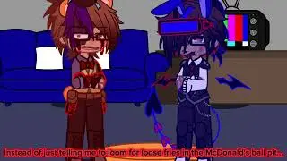 I wanted that mom! (Michael angst) [Meme] 『Ft: Mark Carter and Michael Afton』「My Au!」