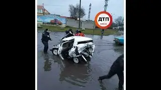 Пьяный водитель внедорожника буквально расплющил 
