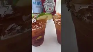 Bloody Mary’s at the Salty Dog Cafe on Hilton Head Island!!#shorts #saltydog #hhi #brunch #spirit