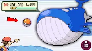 DYNAMAX WAILORD on Pokémon Firered!?